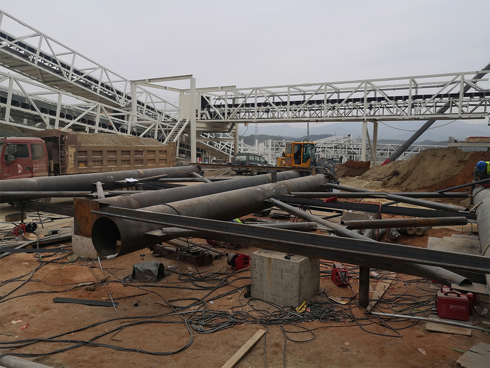 滁州螺旋钢板仓湛江5000吨项目进展