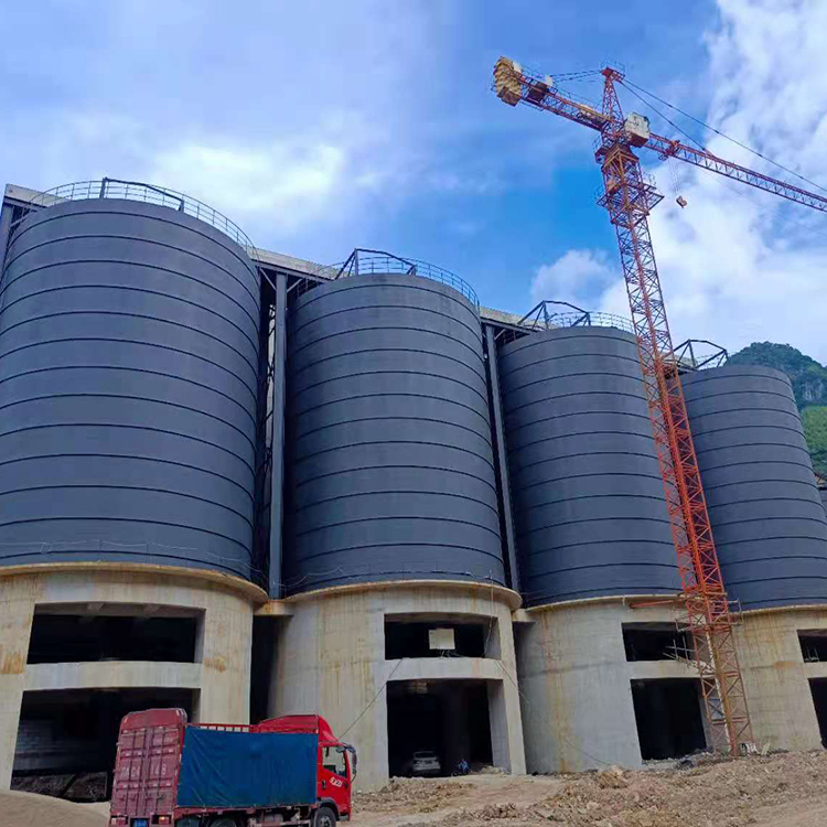 滁州骨料钢板仓建造施工周期从规划到竣工的每一步